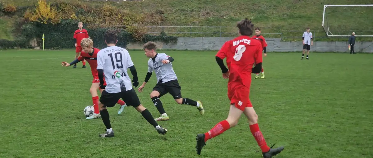 U19b prohrála 3:2 v Konici