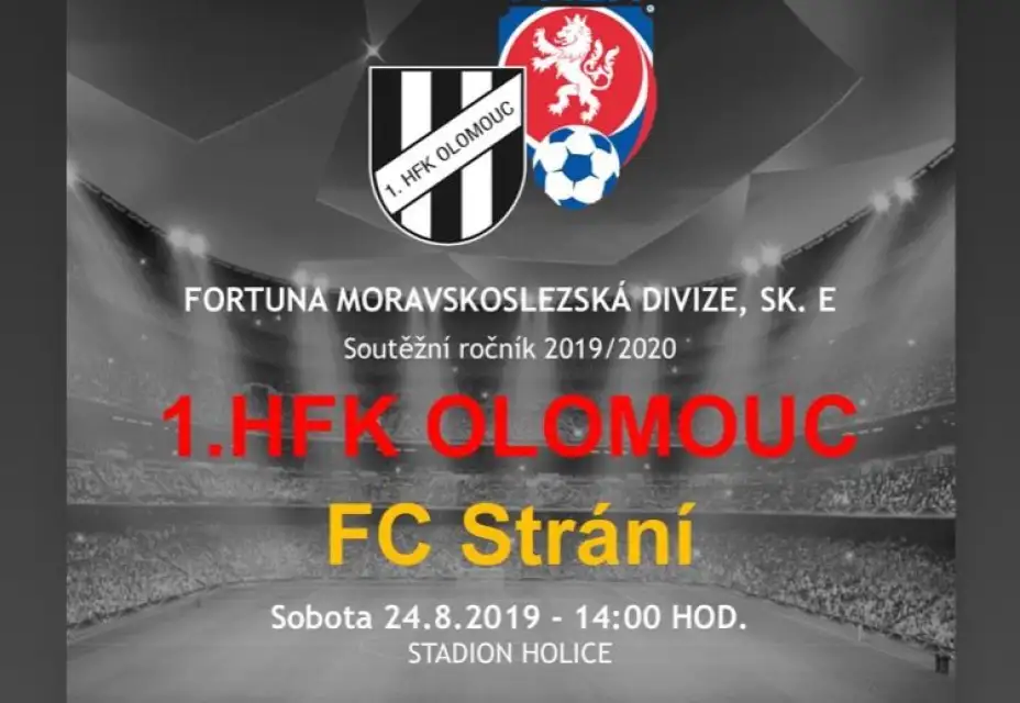 3. kolo MSD, sk. E, 1.HFK Olomouc - FC Strání 3:0(1:0)