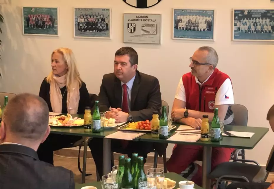 Návštěva ministra vnitra Jana Hamáčka