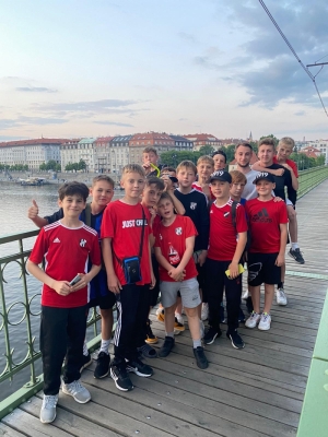 Mladší žáci na teambuldingu v Praze
